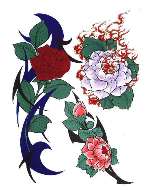 Flash tattoo 欧美高清纹身手稿展（二十一）