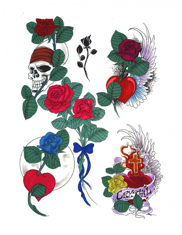 Flash tattoo 欧美高清纹身手稿展（二十一）