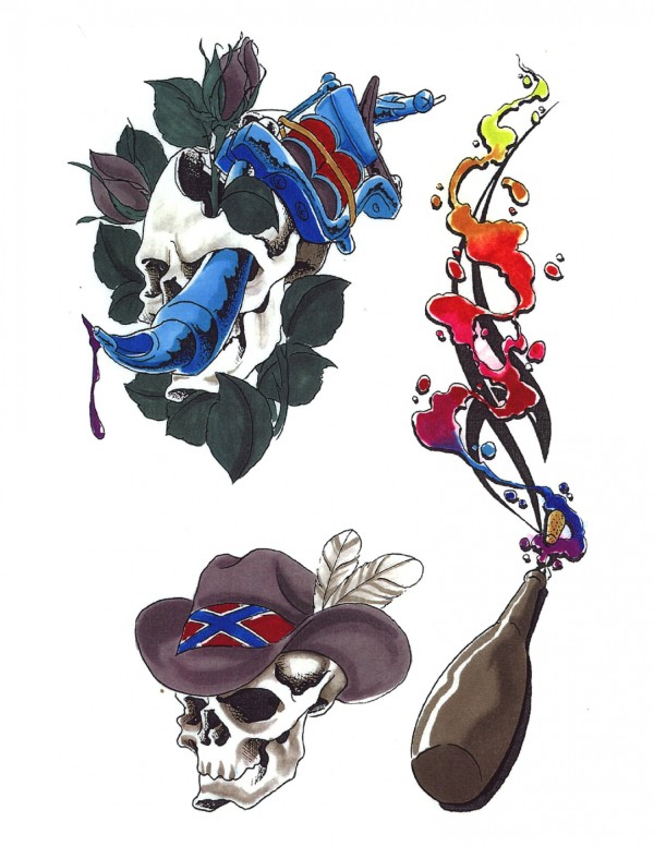 Flash tattoo 欧美高清纹身手稿展（二十一）