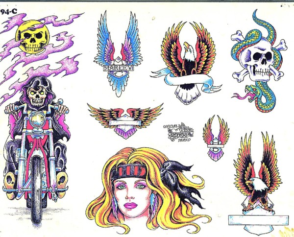 Flash tattoo 欧美高清纹身手稿展（二十五）