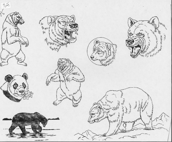 Flash tattoo 欧美高清纹身手稿展（二十五）