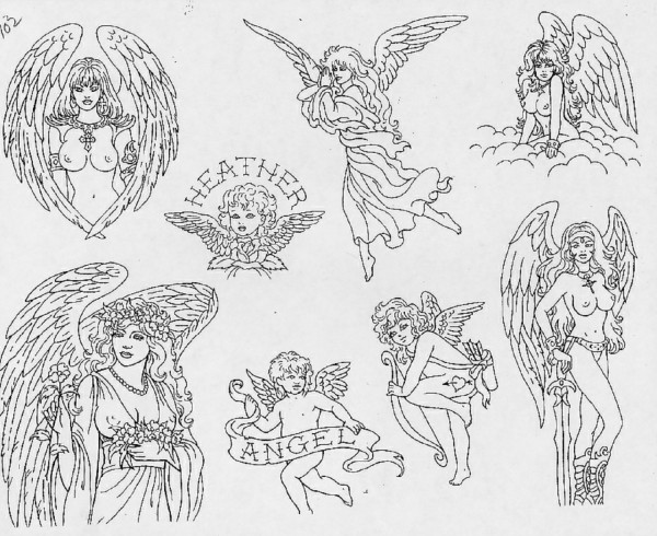 Flash tattoo 欧美高清纹身手稿展（二十六）