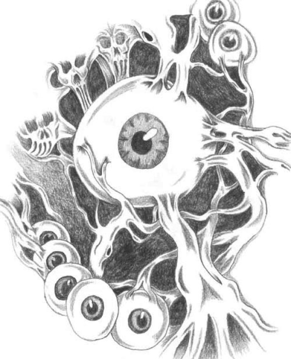 《欧美纹身手稿大全》高清扫描版 Flash tattoo （三）