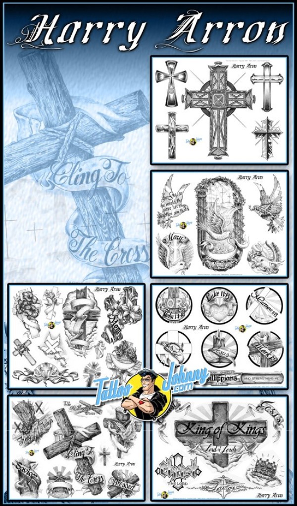 《欧美纹身手稿大全》高清扫描版 Flash tattoo （三）