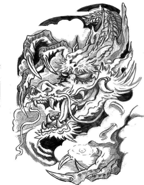 《欧美纹身手稿大全》高清扫描版 Flash tattoo （三）