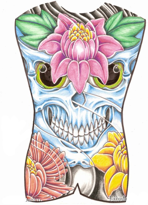 《欧美纹身手稿大全》高清扫描版 Flash tattoo （三）