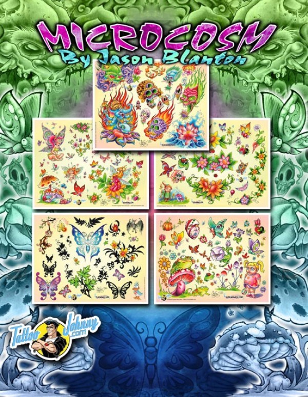 《欧美纹身手稿大全》高清扫描版 Flash tattoo （三）