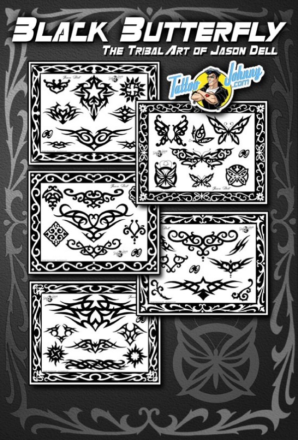 《欧美纹身手稿大全》高清扫描版 Flash tattoo （三）