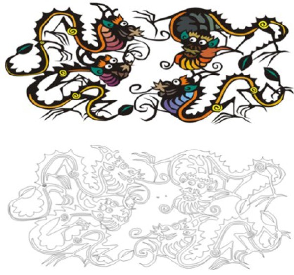 《欧美纹身手稿大全》高清扫描版 Flash tattoo （四）