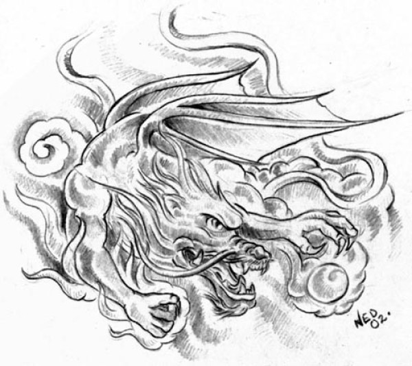 《欧美纹身手稿大全》高清扫描版 Flash tattoo （四）
