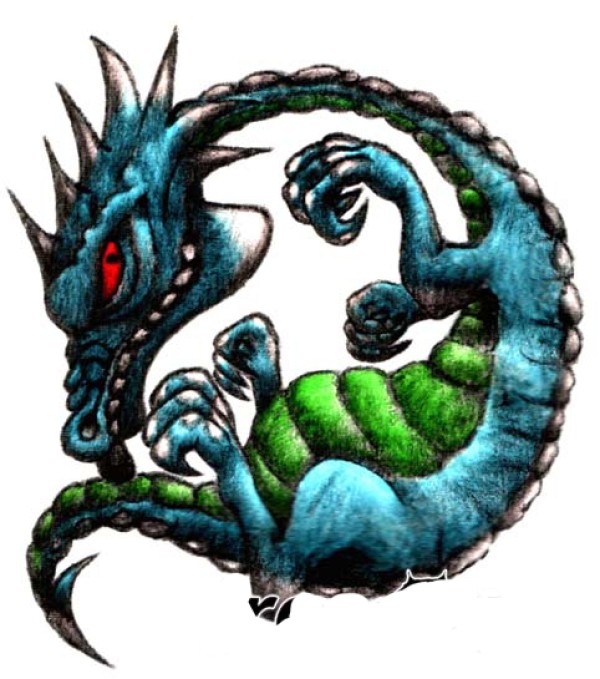 《欧美纹身手稿大全》高清扫描版 Flash tattoo （四）