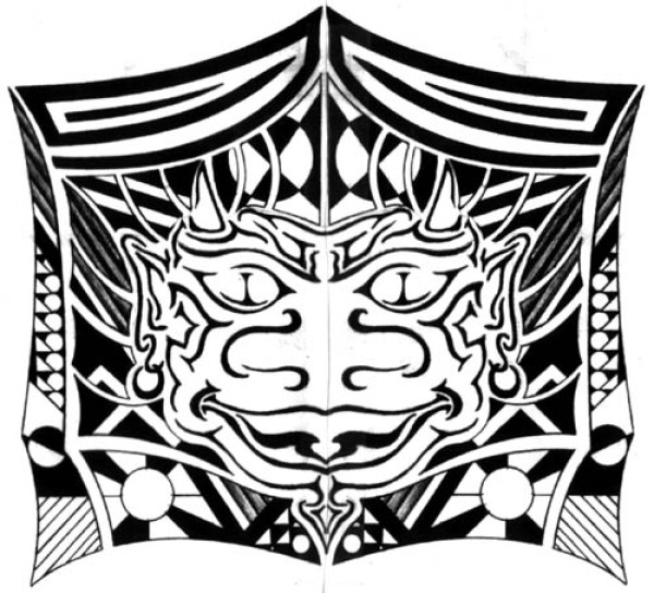 《欧美纹身手稿大全》高清扫描版 Mystics and Magic tattoo