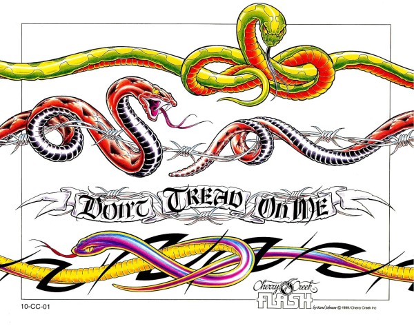 《欧美纹身手稿大全》高清扫描版Tattoo Designs（二十）