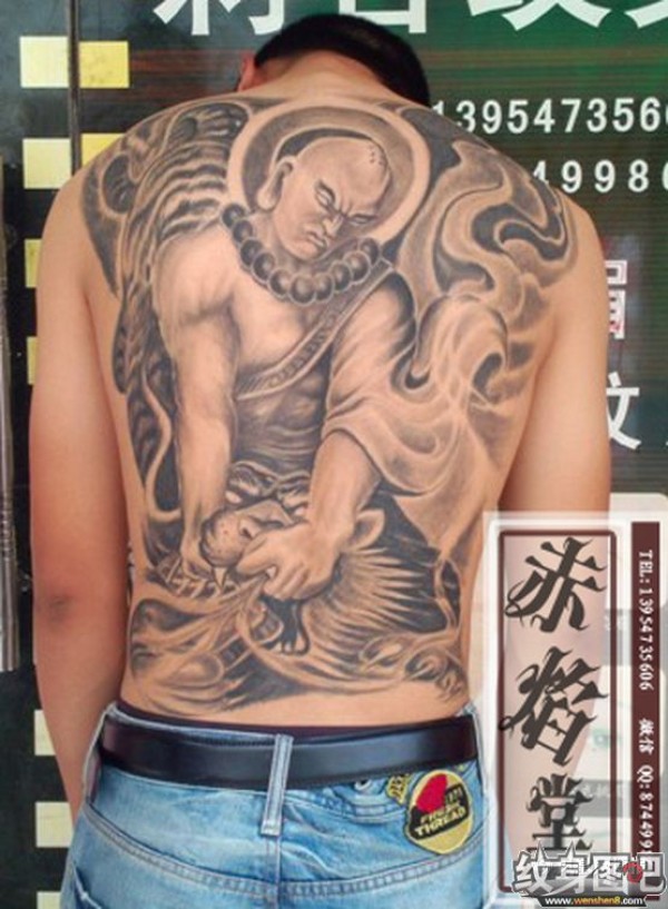 济宁纹身 兖州赤焰堂纹身 大型纹身的领导者