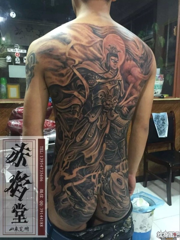济南纹身 高新区纹身 满背纹身