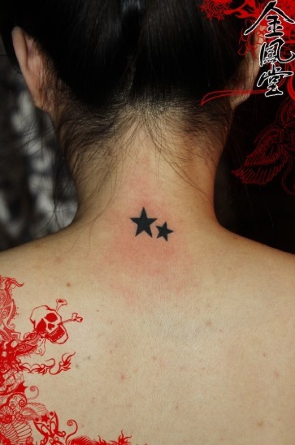 星星纹身图案