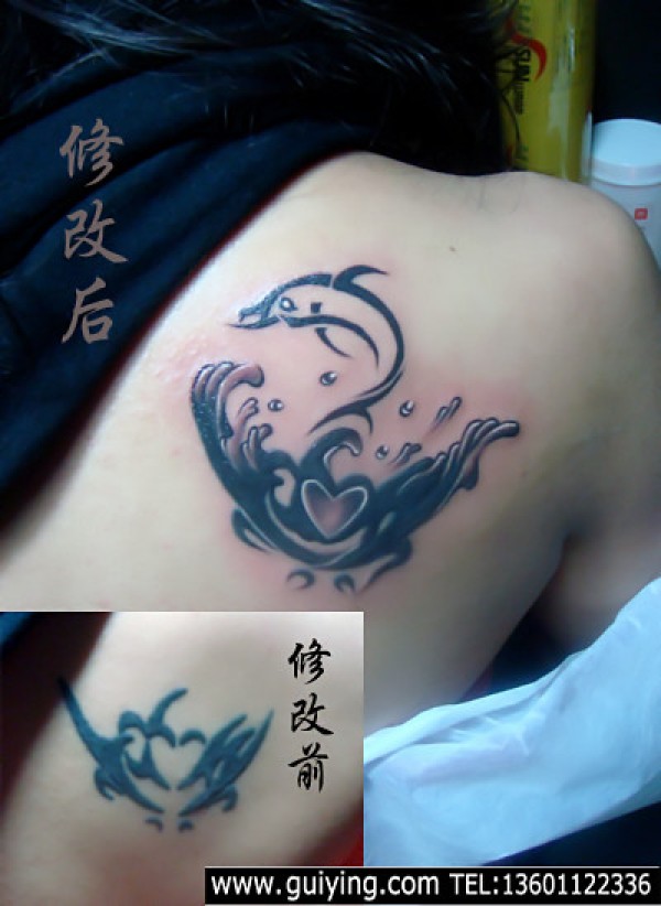 纹身修改的作品