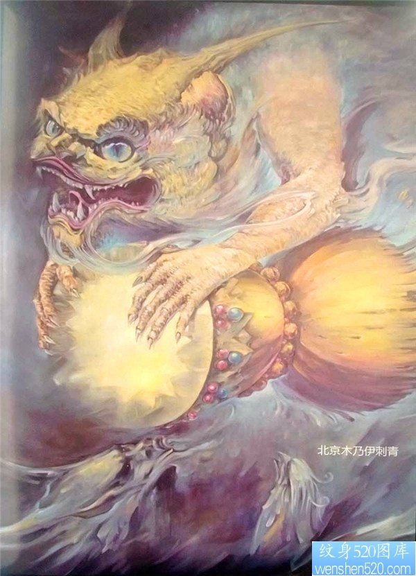 传统年鉴纹身手稿（135）