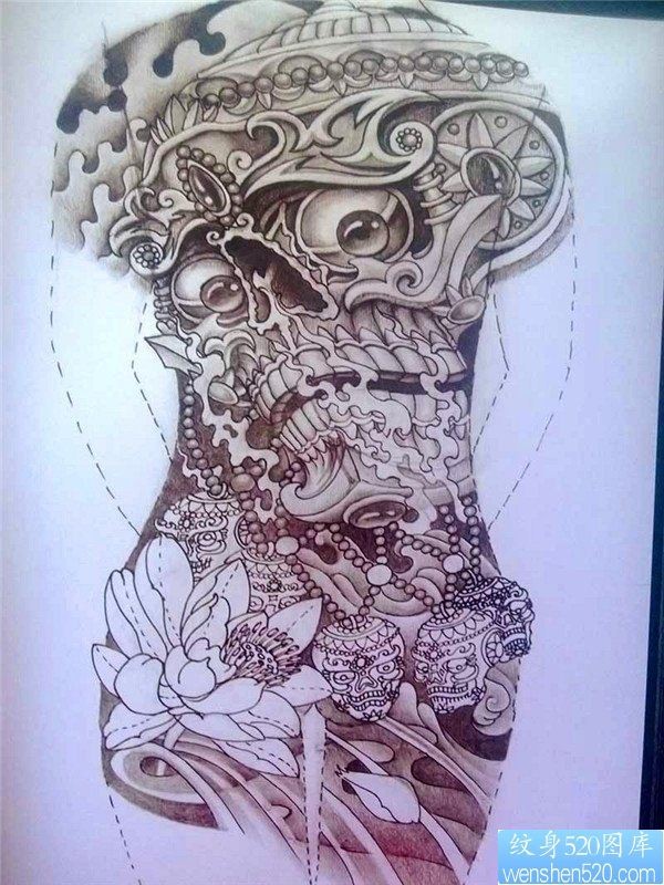 传统年鉴纹身手稿（32）