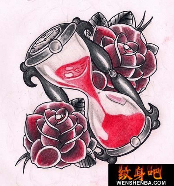 老学校沙漏手稿