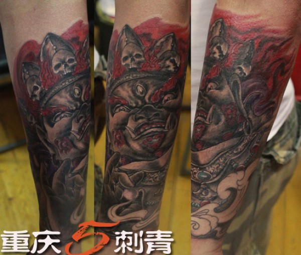 重庆纹身之大黑天