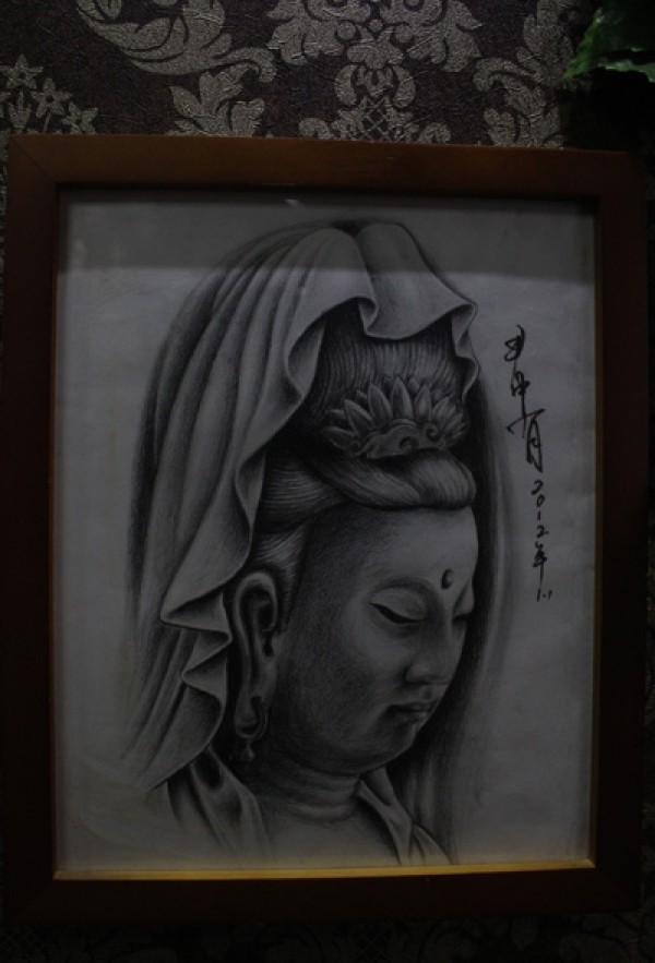 魔界手稿 观音纹身