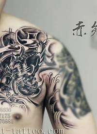 四川泸州赤兔刺青（纹身作品）