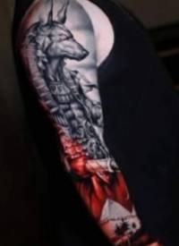 写实手臂纹身 18款欧美写实的手臂纹身作品图片