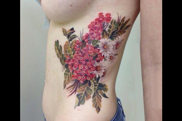 创意腰部纹身：64张艺术大师精心打造的腰部纹身图案