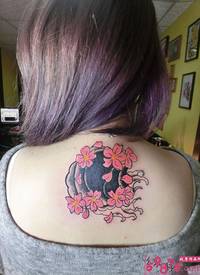 日式色彩个性动物纹身_日式纹身图案大全_纹身图吧