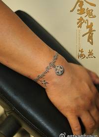美女手腕时尚精美的手链纹身图案_手臂纹身图案大全_纹身图吧