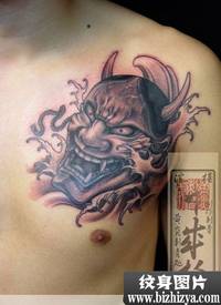 日本黄炎刺青满后身的大般若纹身图案作品_般若纹身图案大全_纹身图吧