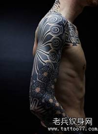 推荐一款花臂纹身图案_花臂纹身图案大全_纹身图吧